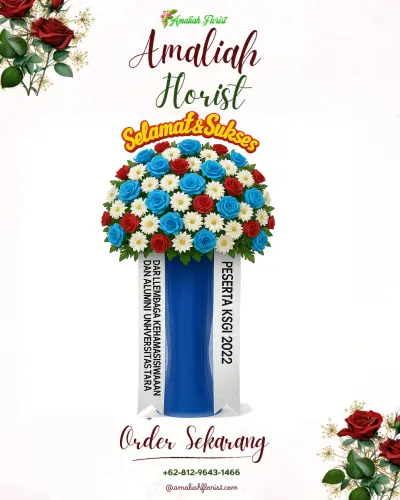 Standing Flower di Rumah Duka Bumi Asih (cijagra)